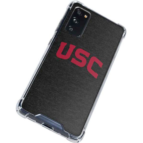 University of Southern California USC Bold Logo Galaxy S20 FE Clear Case